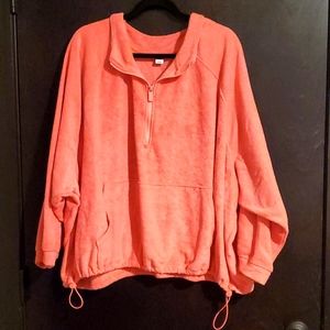 Old Navy Terry cloth quarter zip